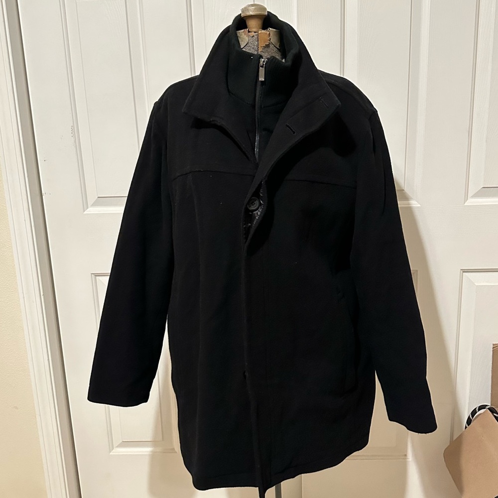 Mens Marc New York wool blend coat